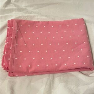 Pink Polka Dot pillowcases (2)